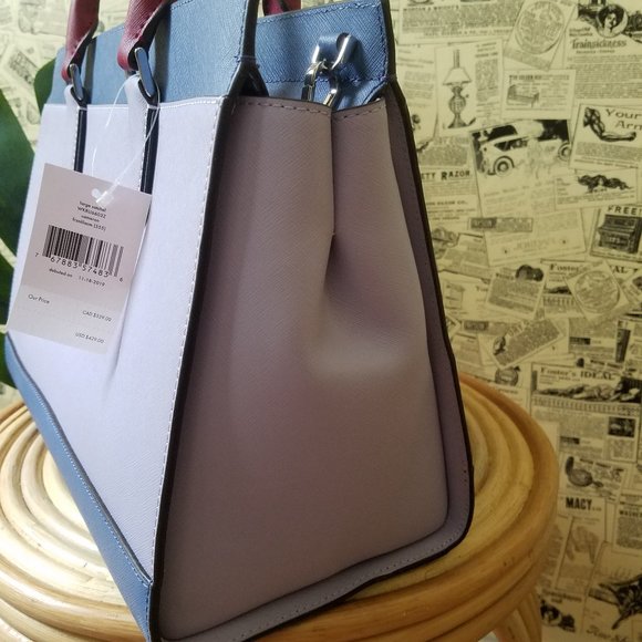 Kate Spade Cameron Large Satchel Frozen Lilac - Picture 3 of 11